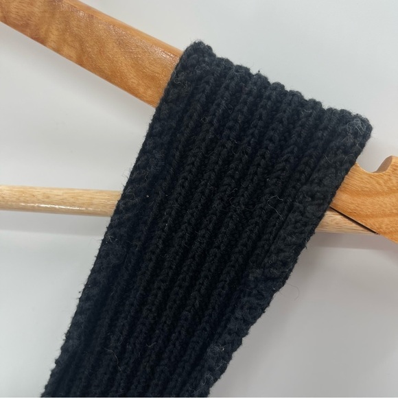 J. Crew Boho Handknit Little Black Dress Fully Lined Size XS - Picture 5 of 9